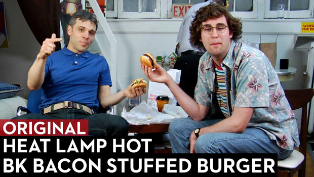 BK Bacon Stuffed Burger Review: Heat Lamp Hot Episode 2