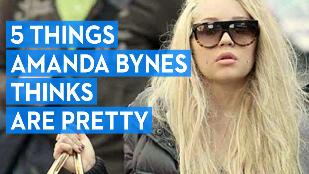5 Things Amanda Bynes Thinks Are Pretty