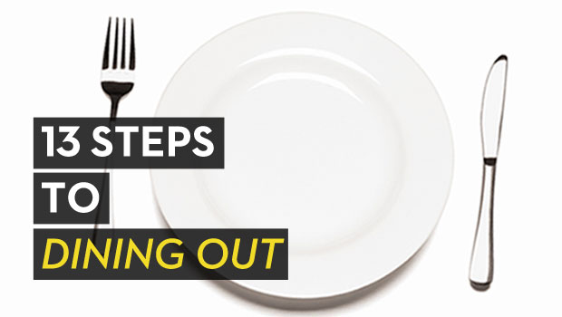 13 Steps to Dining Out