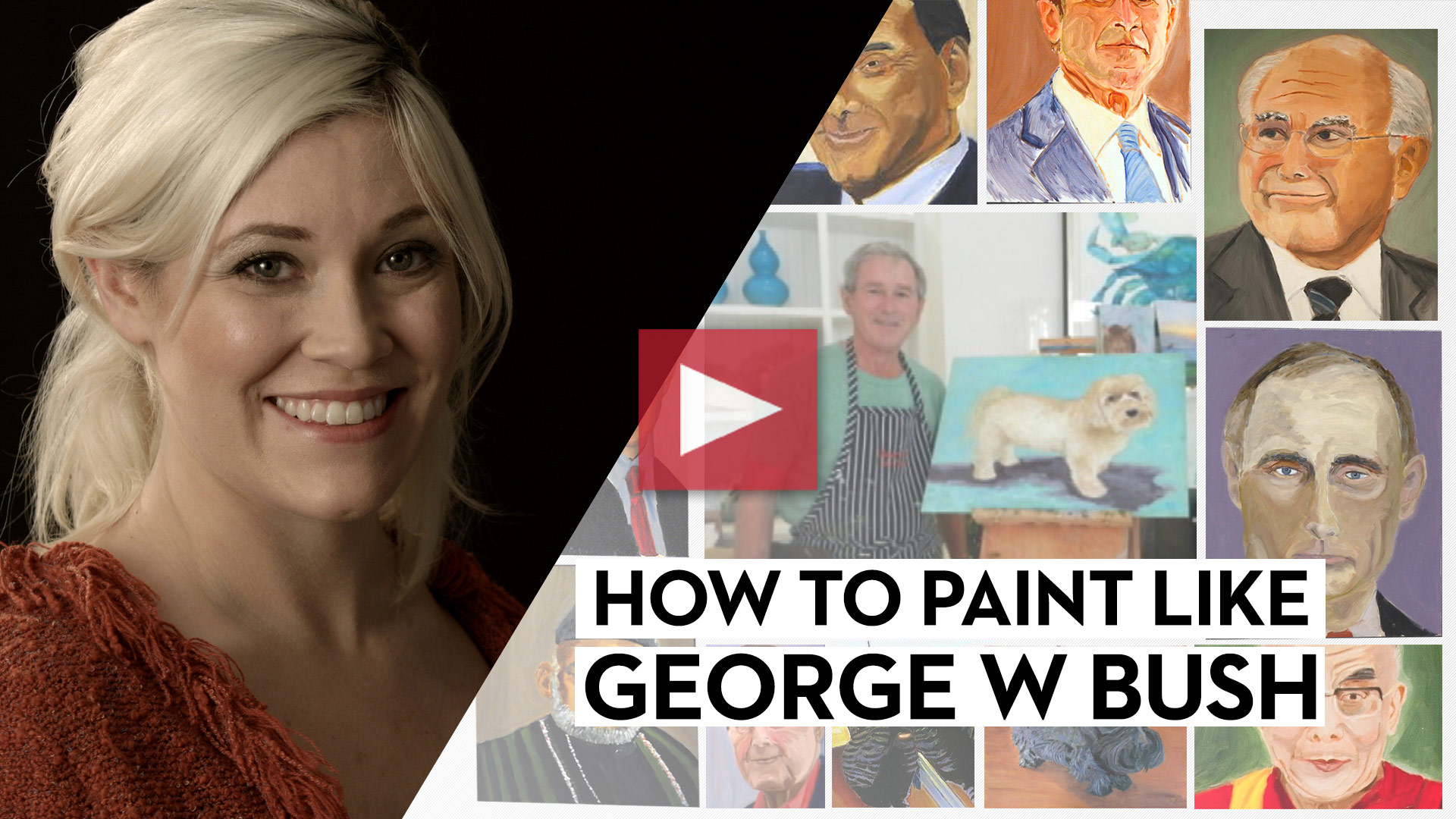 How to Paint Like George W. Bush