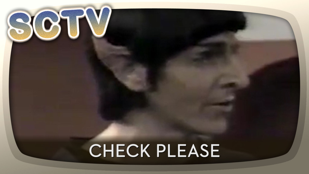 Ramis as Spock on SCTV