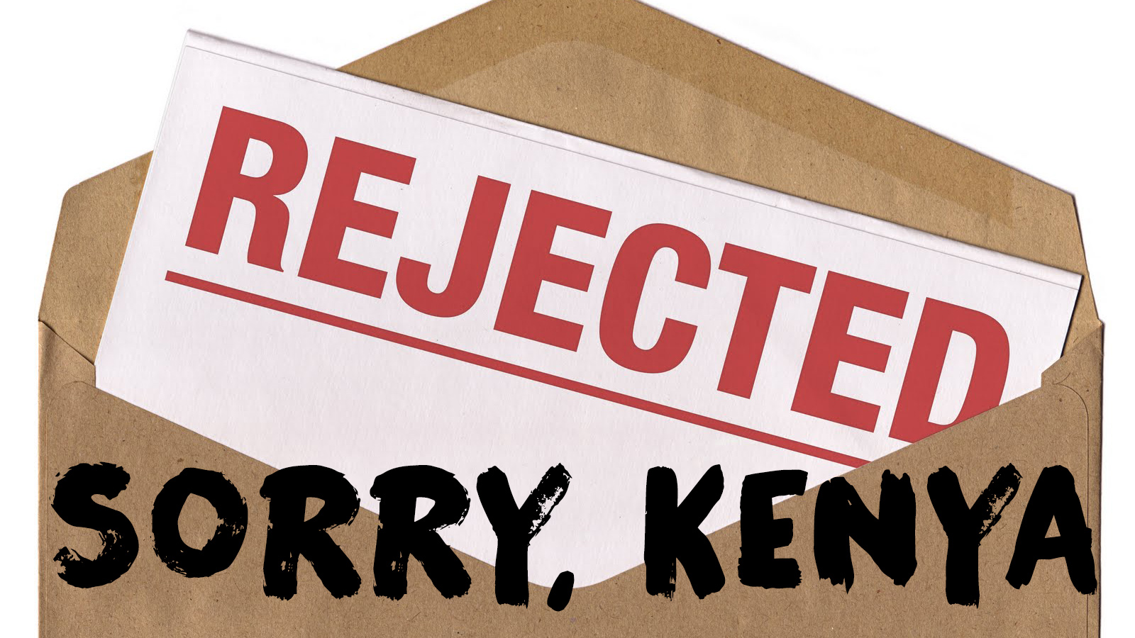 Sorry, Kenya: No One Gives A F*ck About You