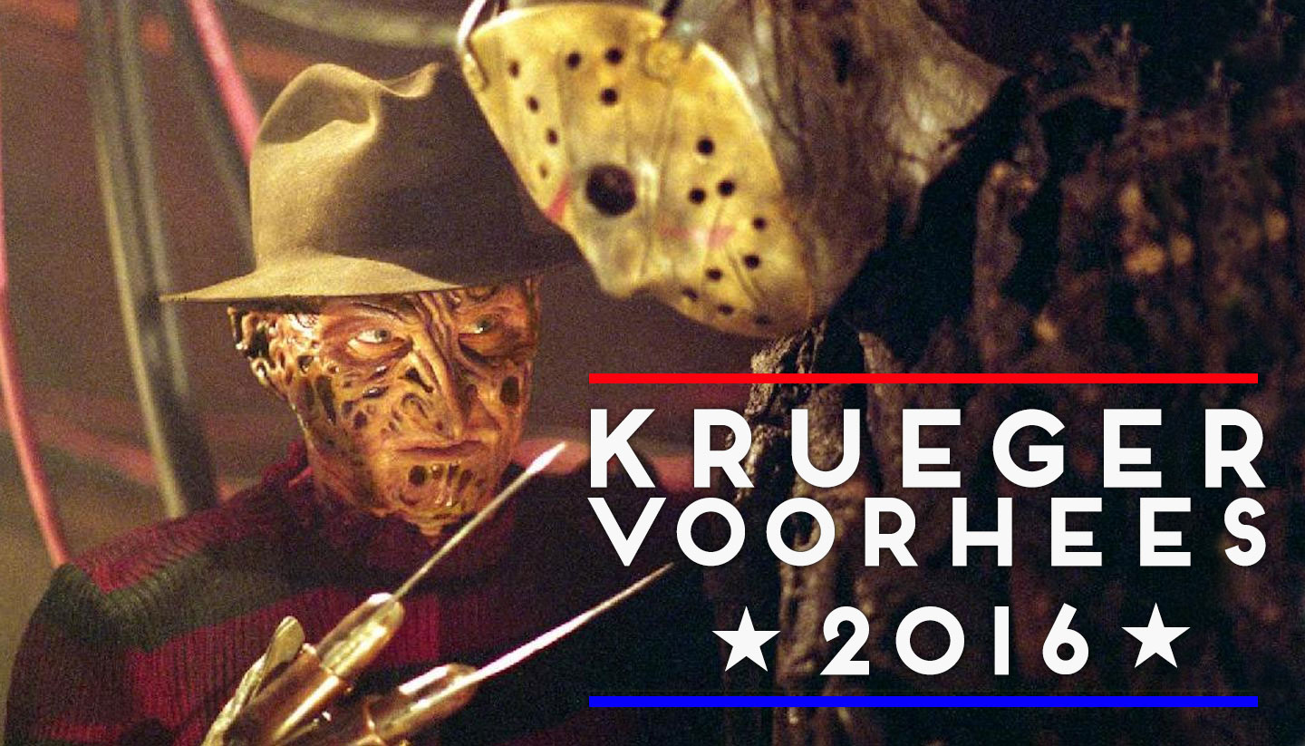 We Should All Actually Vote for the Freddy Krueger/Jason Voorhees Ticket