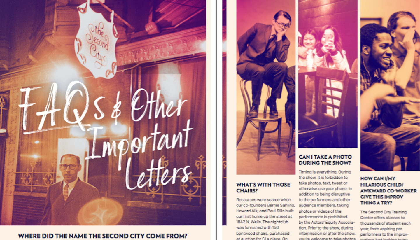 Explore the Latest Digital Edition: Vol. III of The Second City Playzine