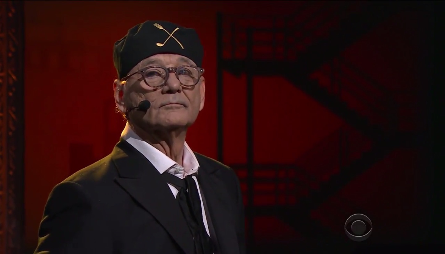 Bill Murray Sings A Particularly Relevant 'West Side Story' Medley on 'Colbert'