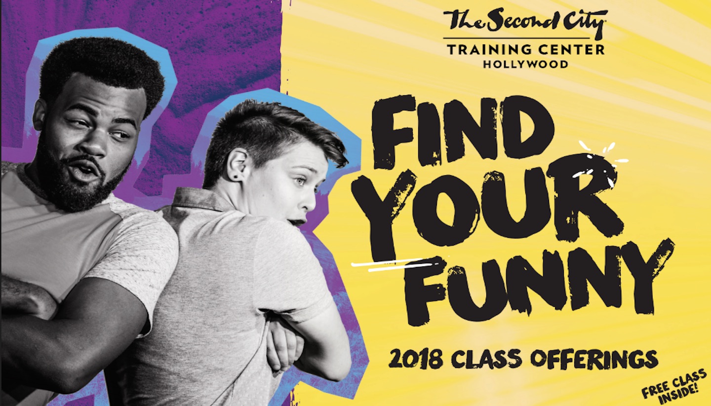 The Second City Hollywood's 2018 Class Catalog Is Here!