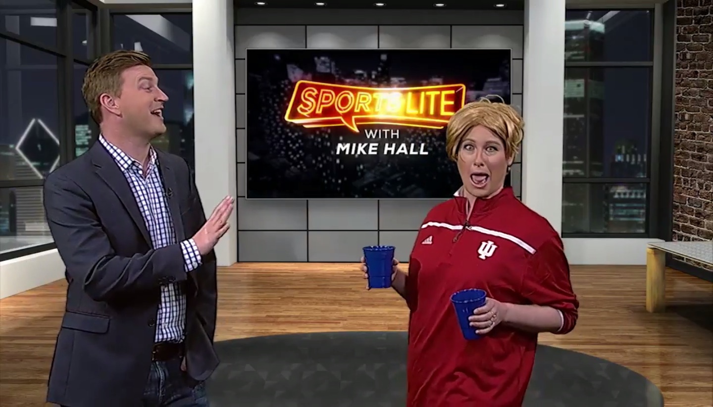 The Second City's Katie Klein Tailgates On The Big Ten Network