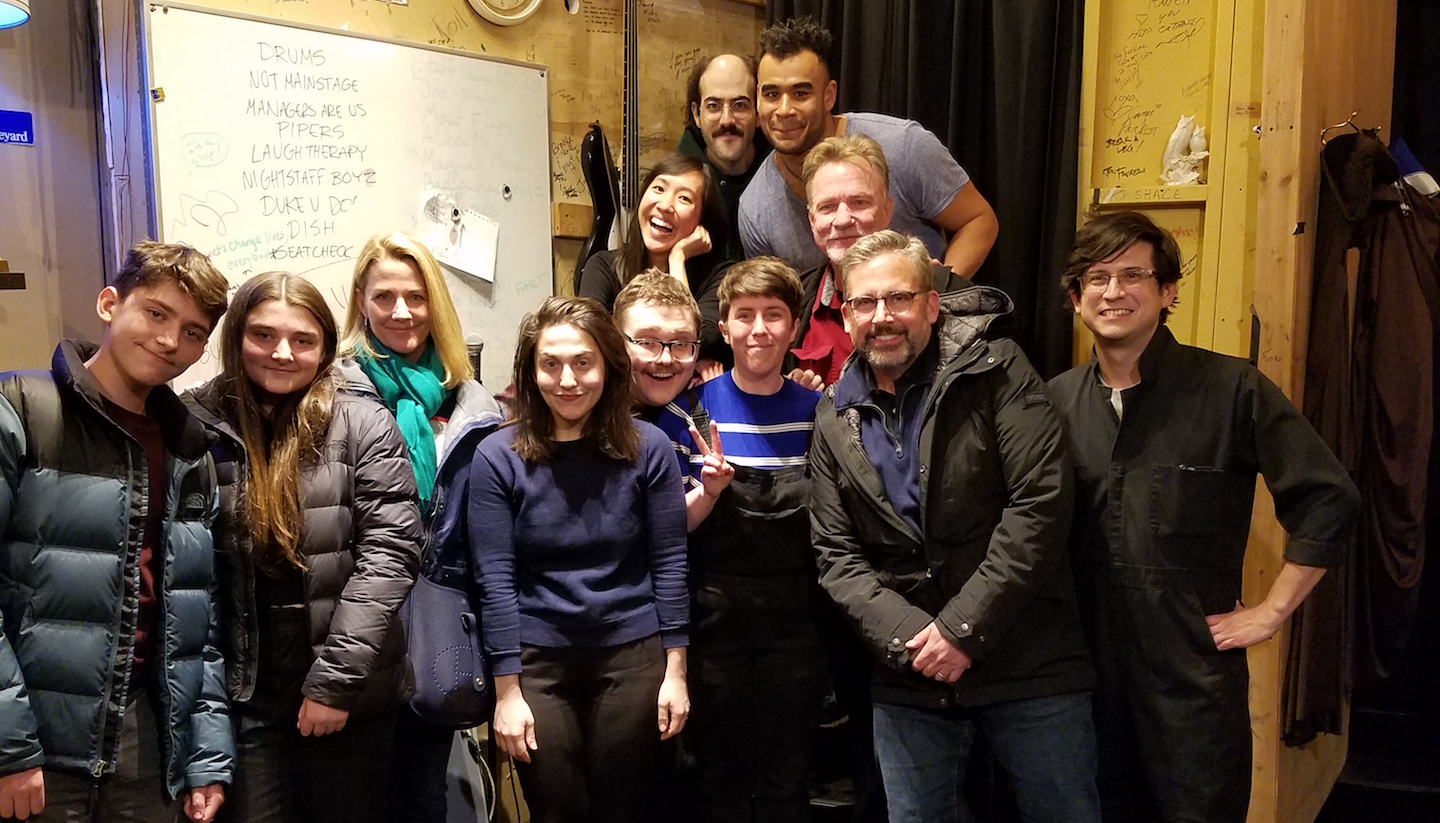 Two Parents Brought Their Kids On Down To The Second City For A Family Night Out