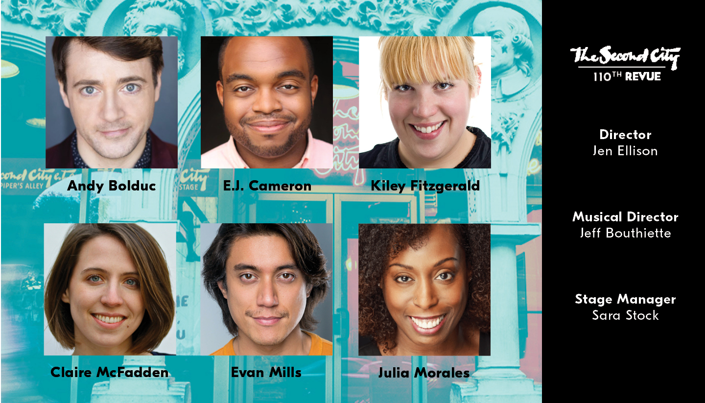 Casting Announced for The Second City’s 110th Mainstage Revue